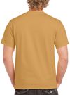 Am image of a Custom GILDAN Heavy Cotton TShirt in Old Gold!