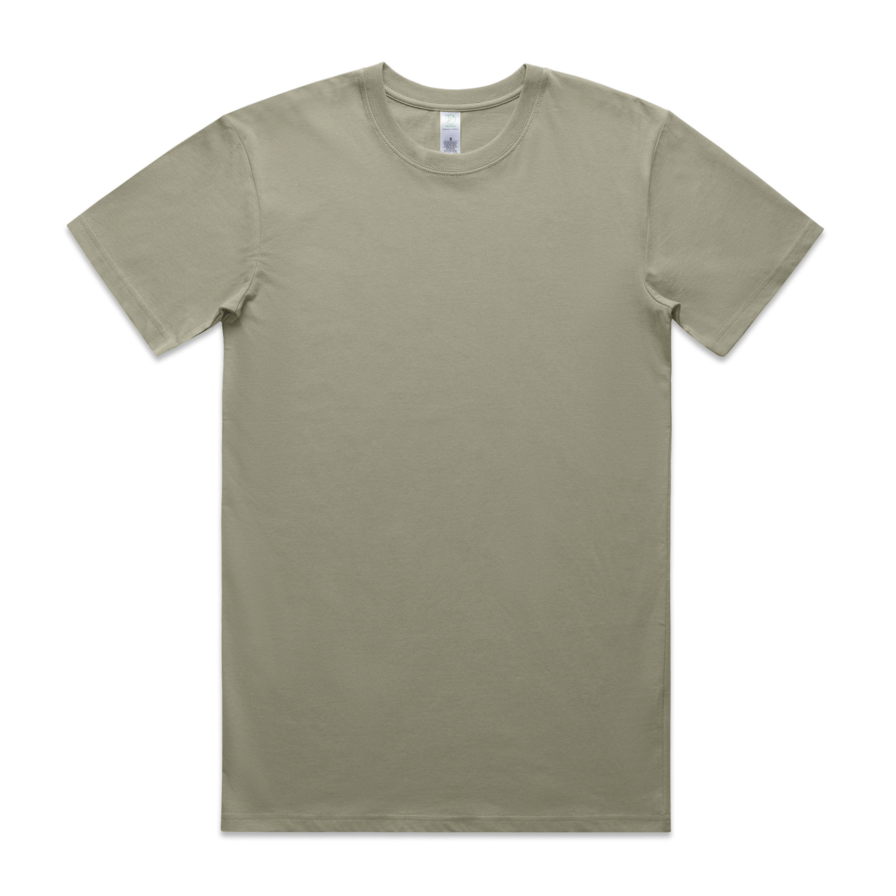 AS Colour Men's Staple Organic Tee in Eucalyptus