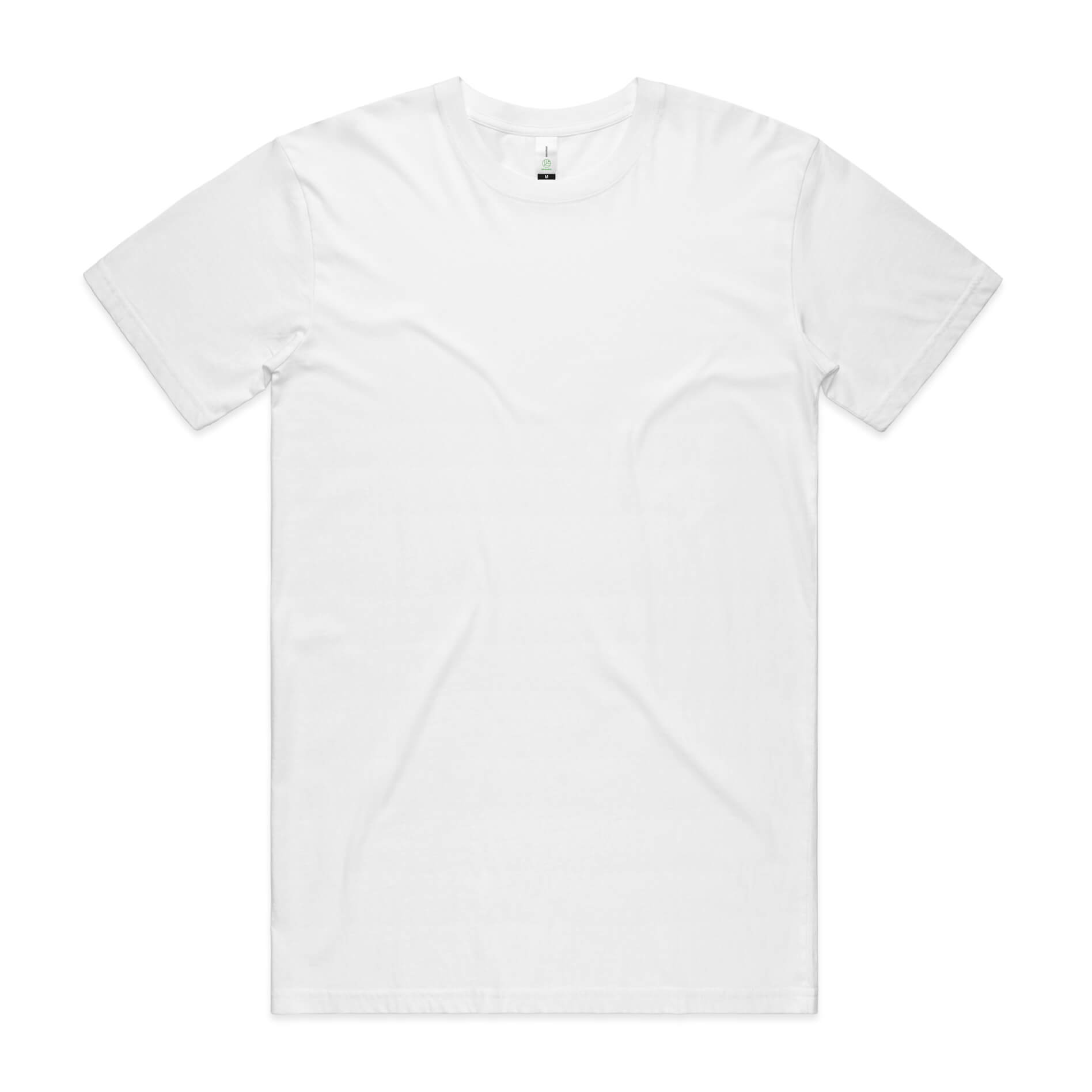 AS Colour Men's Staple Organic Tee in White