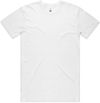 Am image of a Custom AS Colour Men's Staple Organic Tee in White!