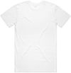Am image of a Custom AS Colour Men's Staple Organic Tee in White!