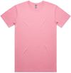 An image of a Custom AS Colours Men's Staple Tee in Bubblegum!