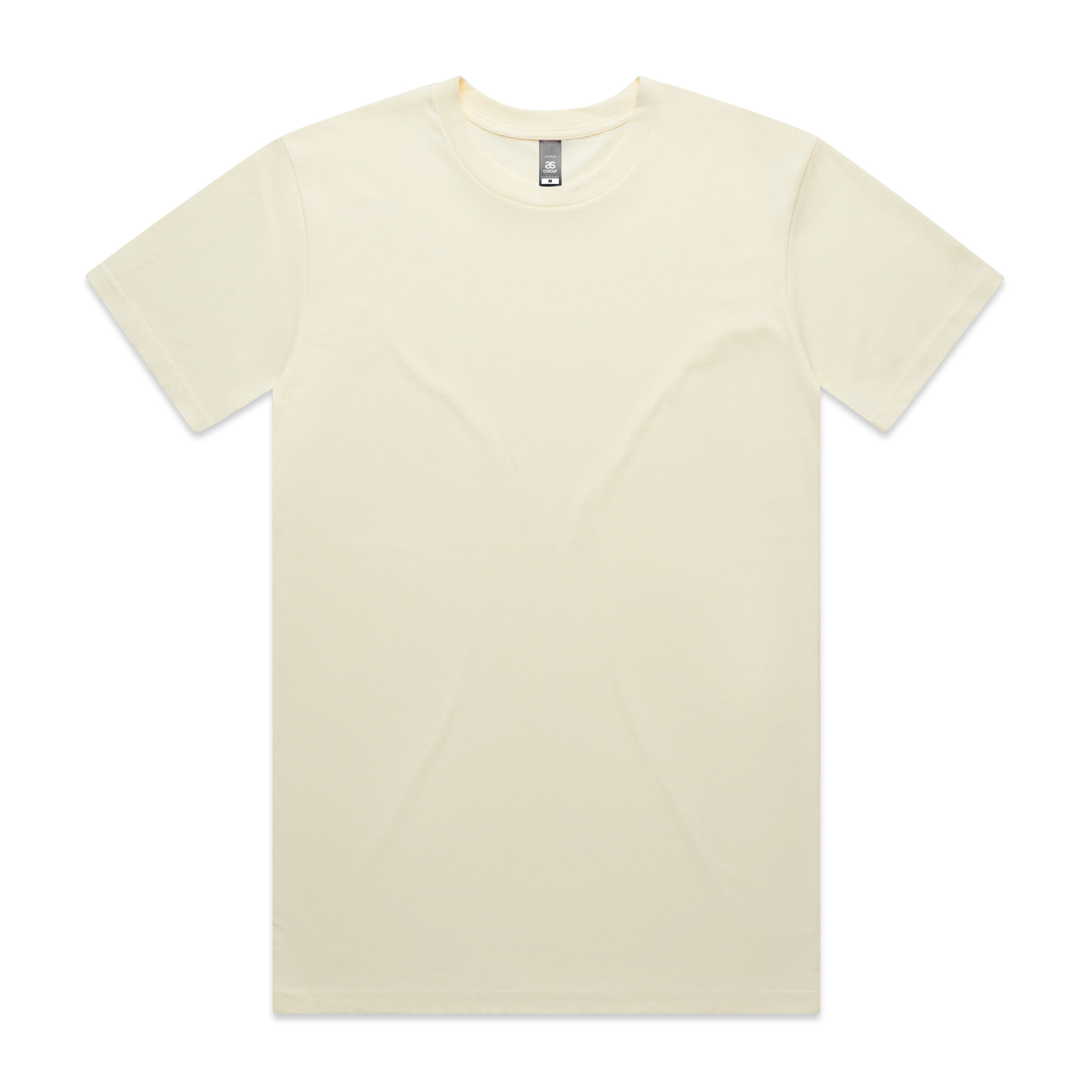AS Colours Men's Staple Tee in Butter