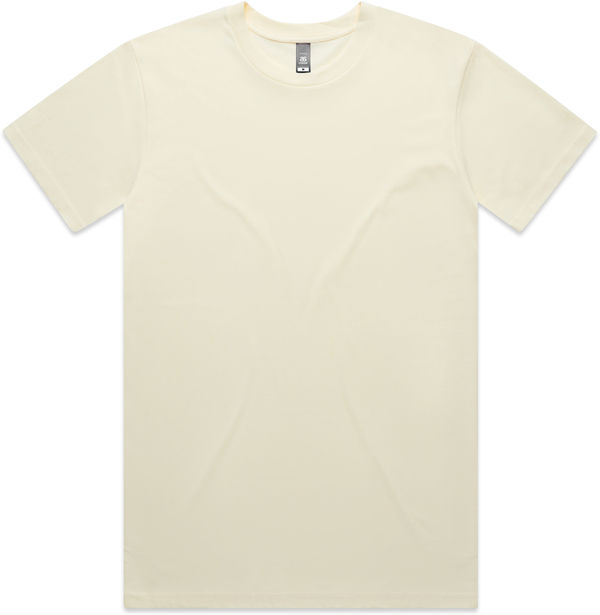 Am image of a Custom AS Colours Men's Staple Tee in Butter!