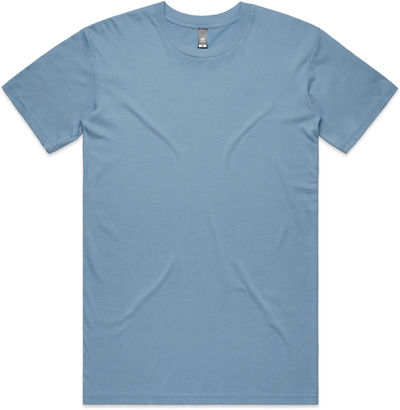 Am image of a Custom AS Colours Men's Staple Tee in Carolina Blue!