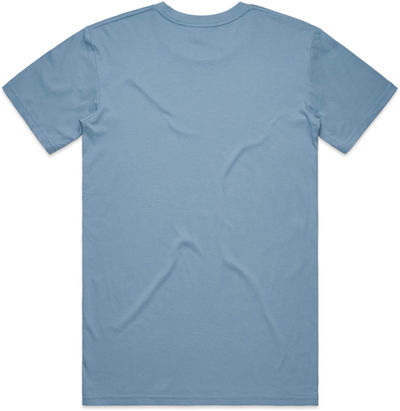 Am image of a Custom AS Colours Men's Staple Tee in Carolina Blue!