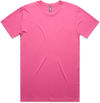 Am image of a Custom AS Colours Men's Staple Tee in Charity Pink!