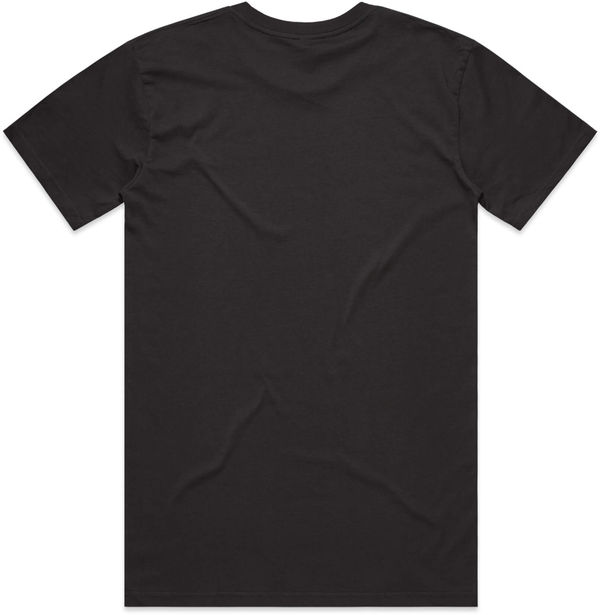 Am image of a Custom AS Colours Men's Staple Tee in Coal!