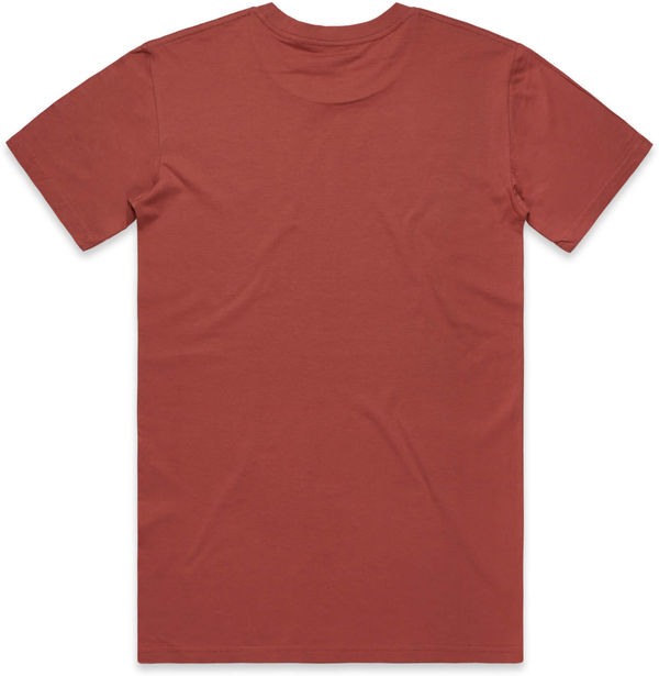 Am image of a Custom AS Colours Men's Staple Tee in Coral!