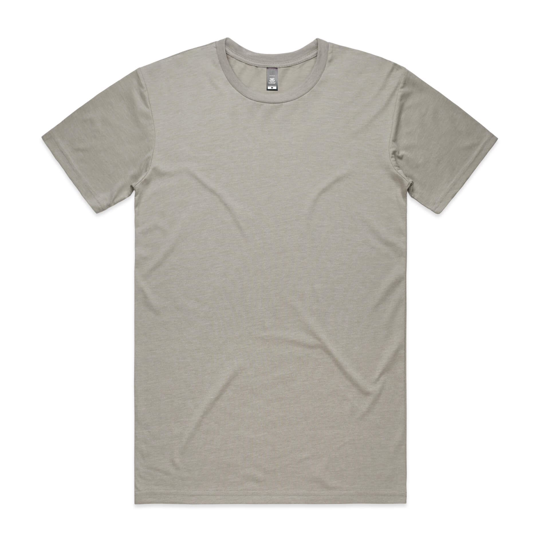 AS Colours Men's Staple Tee in Light Grey