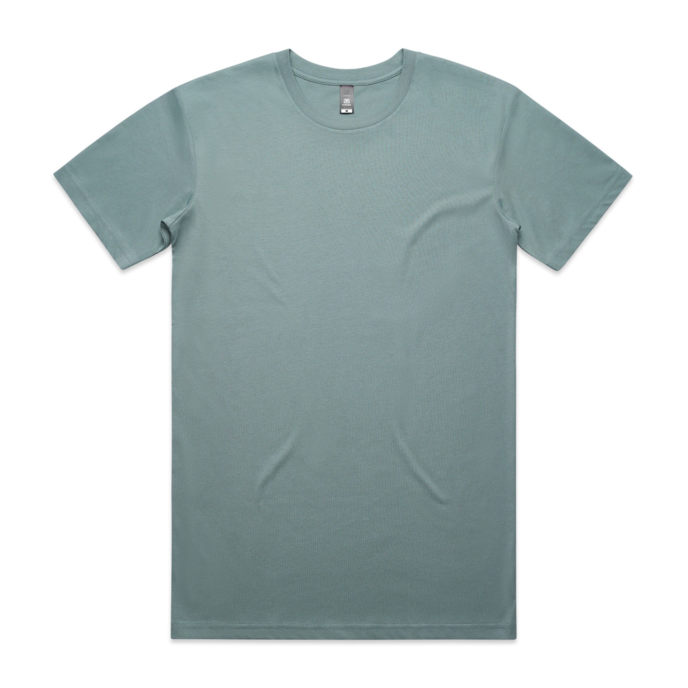 AS Colours Men's Staple Tee in Mineral