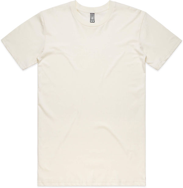 Am image of a Custom AS Colours Men's Staple Tee in Natural!
