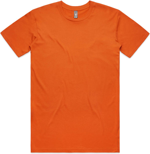 Am image of a Custom AS Colours Men's Staple Tee in Orange!