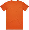 Am image of a Custom AS Colours Men's Staple Tee in Orange!