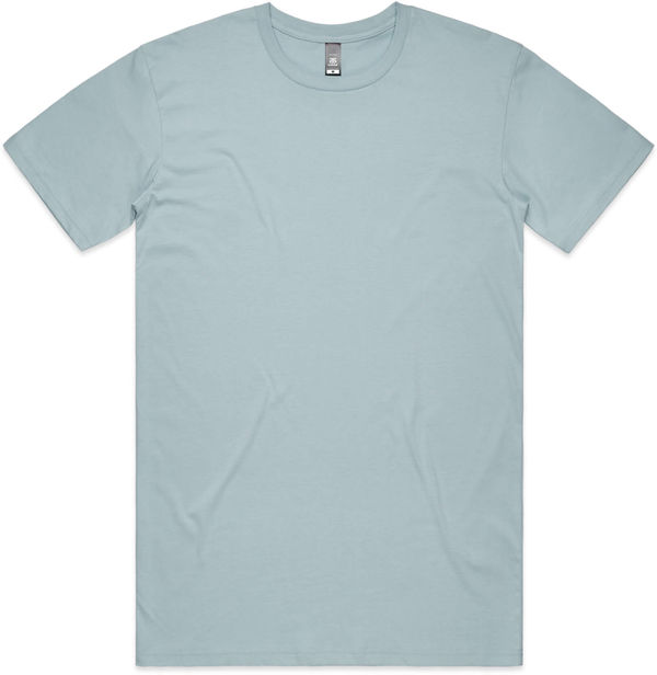 Am image of a Custom AS Colours Men's Staple Tee in Pale Blue!