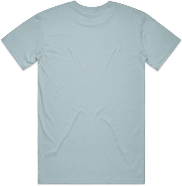 Am image of a Custom AS Colours Men's Staple Tee in Pale Blue!