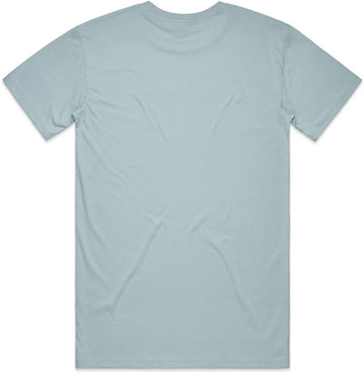 Am image of a Custom AS Colours Men's Staple Tee in Pale Blue!