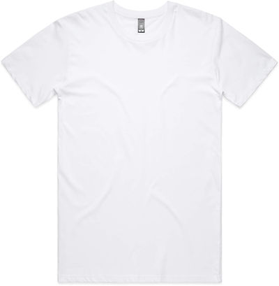 Am image of a Custom AS Colours Men's Staple Tee in White!