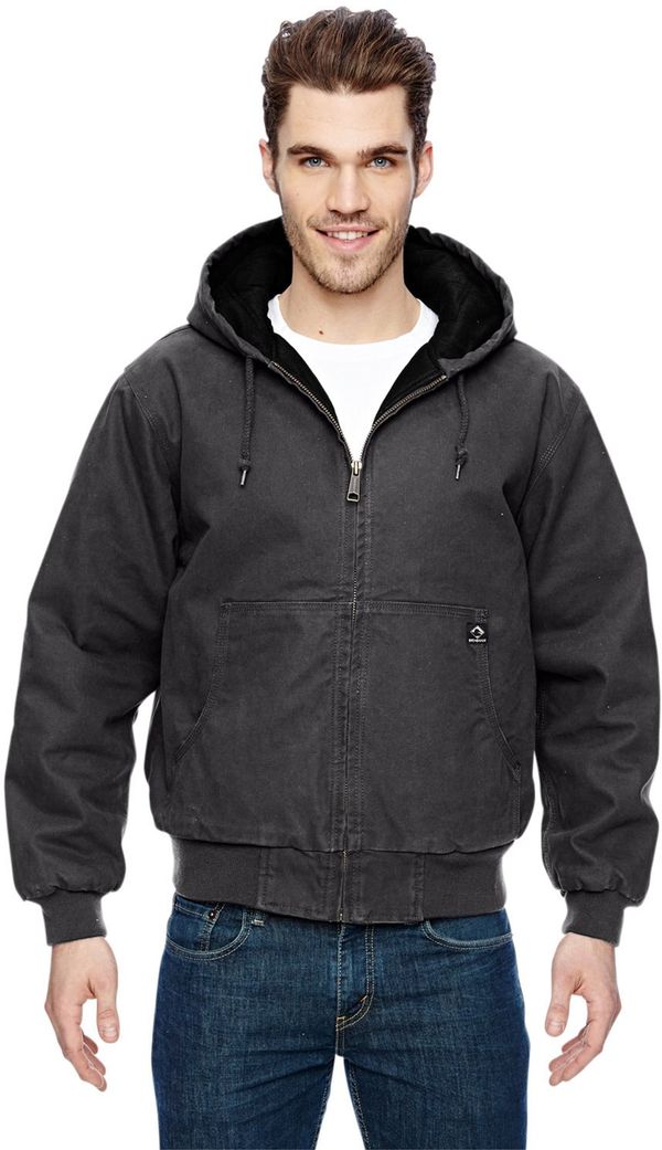 An image of a Custom Dri Duck Cheyenne Jacket in Charcoal!