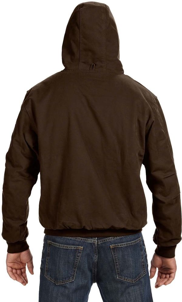 Am image of a Custom Dri Duck Cheyenne Jacket in Tobacco!