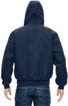 Am image of a Custom Dri Duck Cheyenne Jacket in Navy!