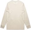 Am image of a Custom AS Colour Mens Staple Long Sleeve Tee in Ecru!
