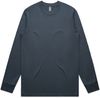 Am image of a Custom AS Colour Mens Staple Long Sleeve Tee in Petrol Blue!