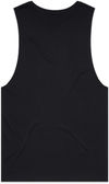 Am image of a Custom AS Colour Men's Barnard Tank in Black!