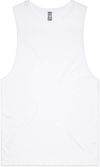 Am image of a Custom AS Colour Men's Barnard Tank in White!