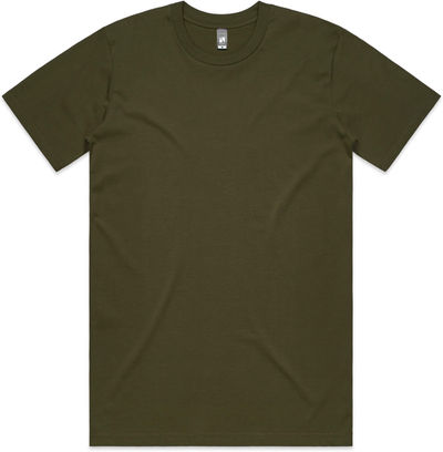 Am image of a Custom AS Colour Men's Classic Tee in Army!