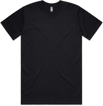 Am image of a Custom AS Colour Men's Classic Tee in Black!