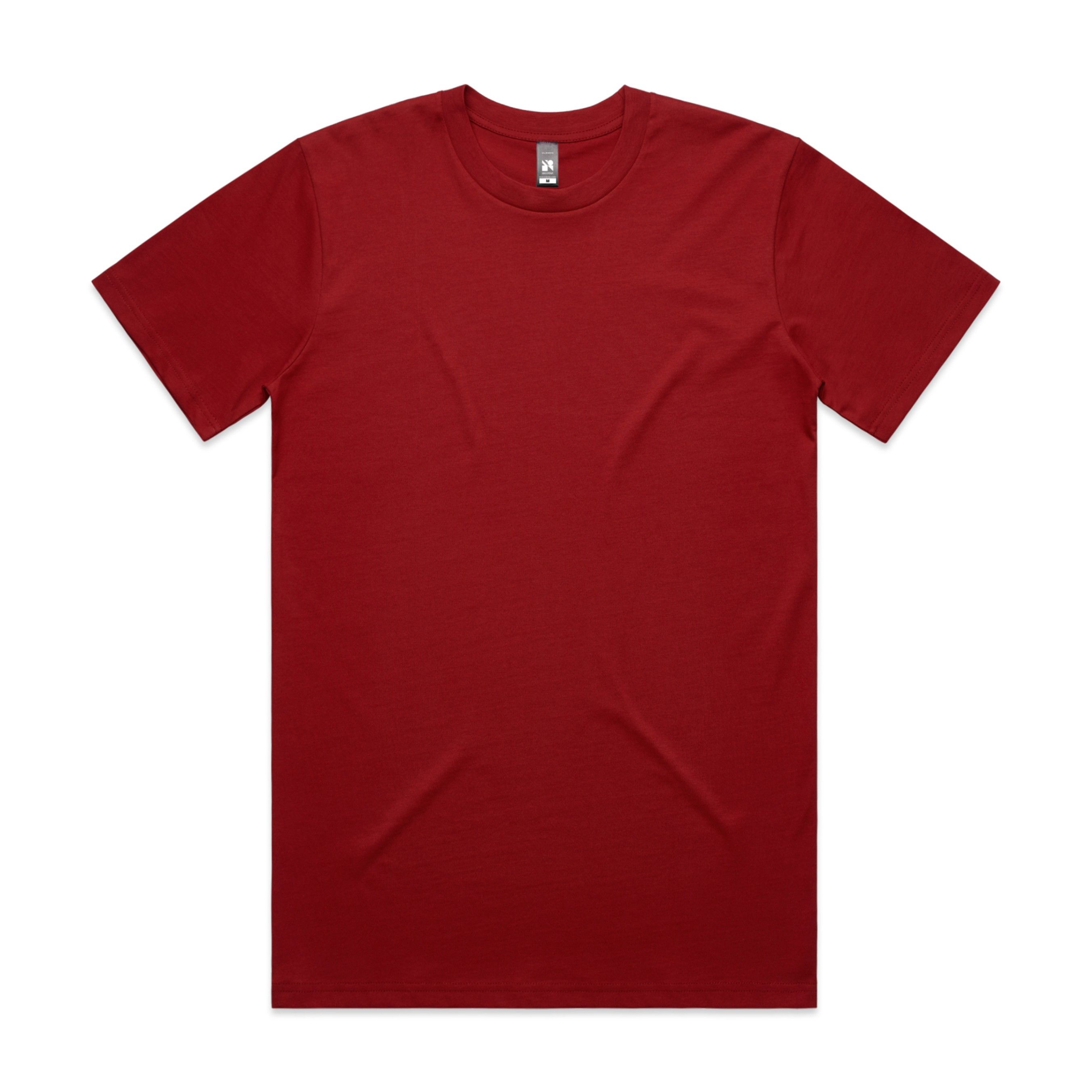 AS Colour Men's Classic Tee in Cardinal
