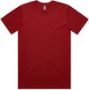 Am image of a Custom AS Colour Men's Classic Tee in Cardinal!