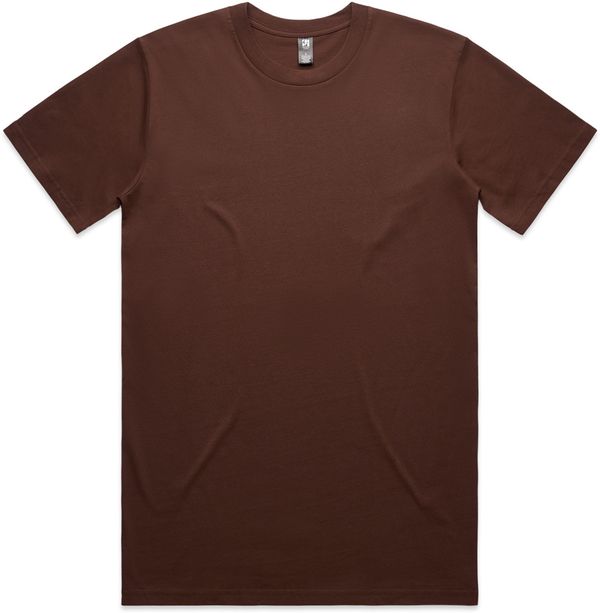 Am image of a Custom AS Colour Men's Classic Tee in Chestnut!