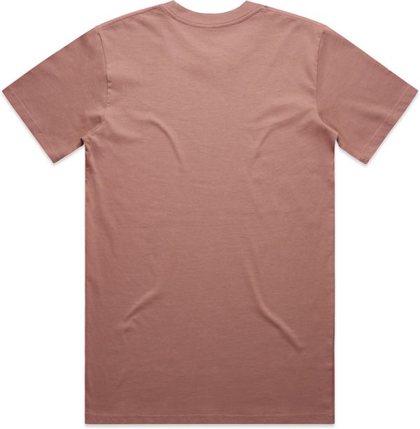Am image of a Custom AS Colour Men's Classic Tee in Hazy Pink!
