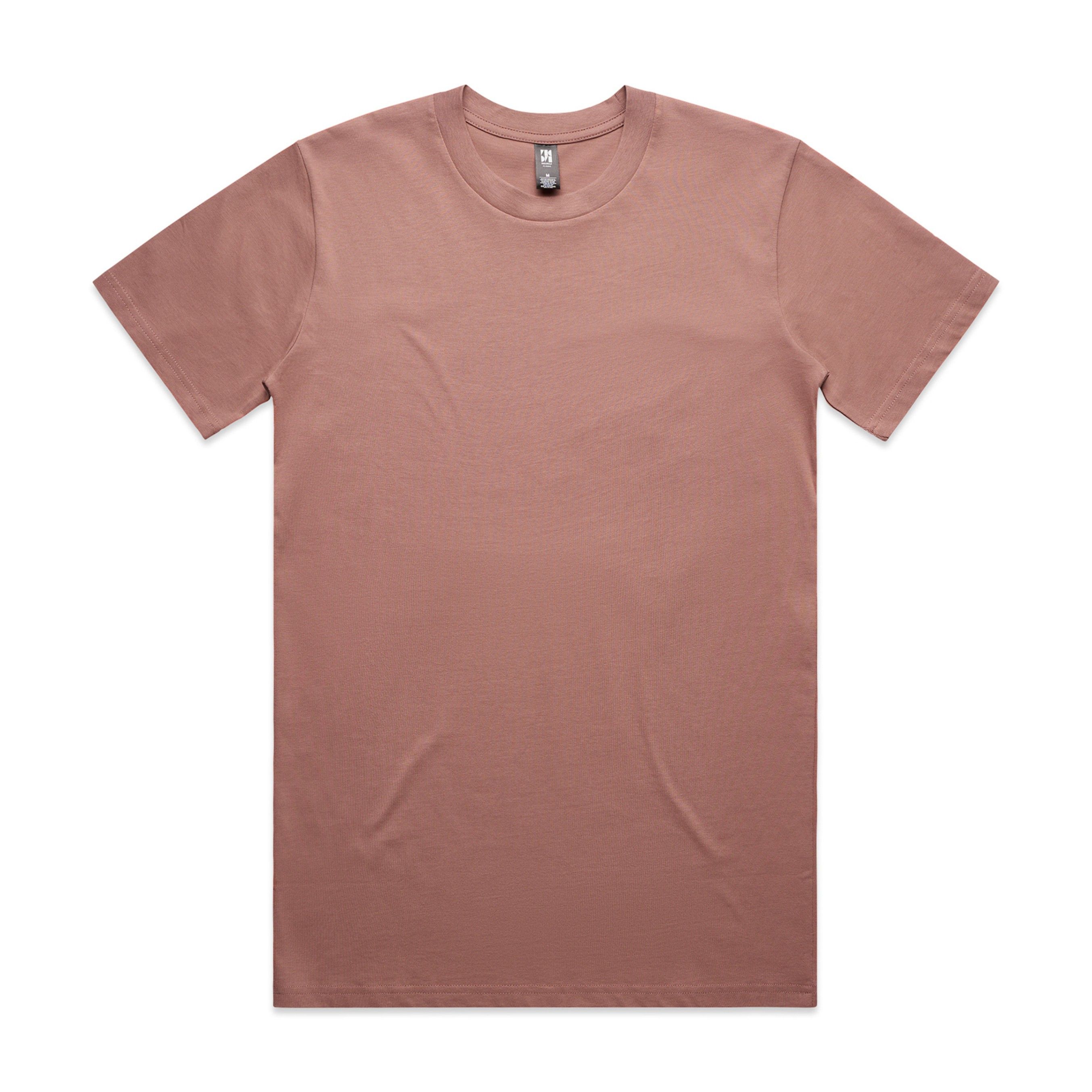 AS Colour Men's Classic Tee in Hazy Pink