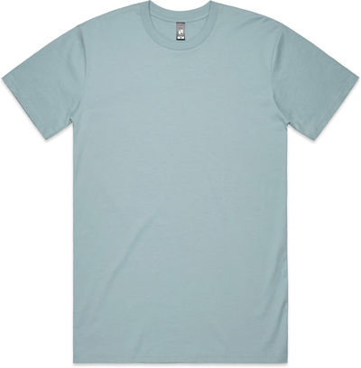 Am image of a Custom AS Colour Men's Classic Tee in Pale Blue!