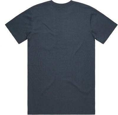 Am image of a Custom AS Colour Men's Classic Tee in Petrol Blue!