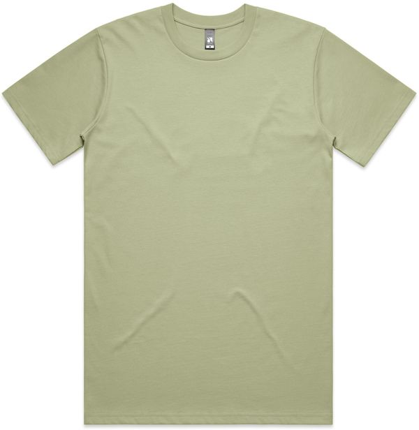 An image of a Custom AS Colour Men's Classic Tee in Pistachio!