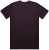 Am image of a Custom AS Colour Men's Classic Tee in Plum!