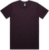 Am image of a Custom AS Colour Men's Classic Tee in Plum!