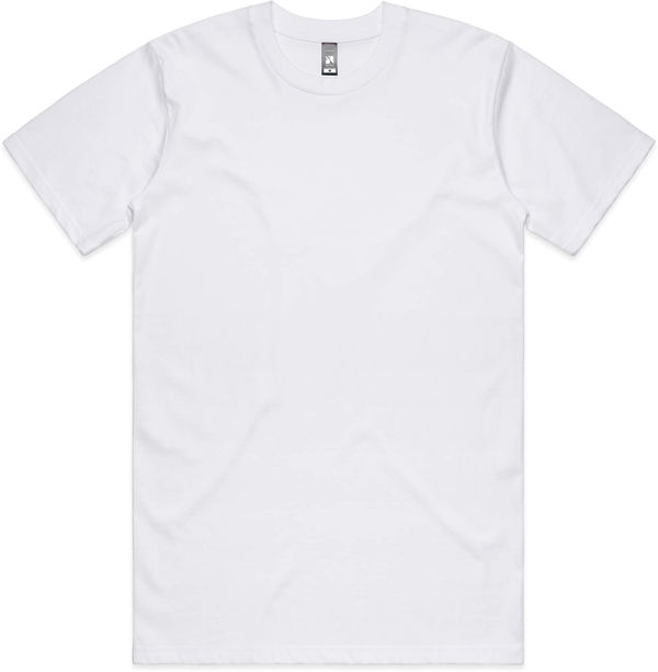 Am image of a Custom AS Colour Men's Classic Tee in White!