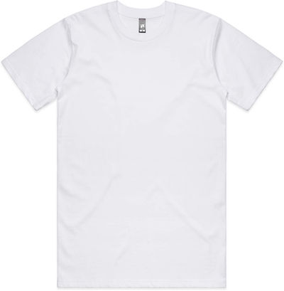 Am image of a Custom AS Colour Men's Classic Tee in White!