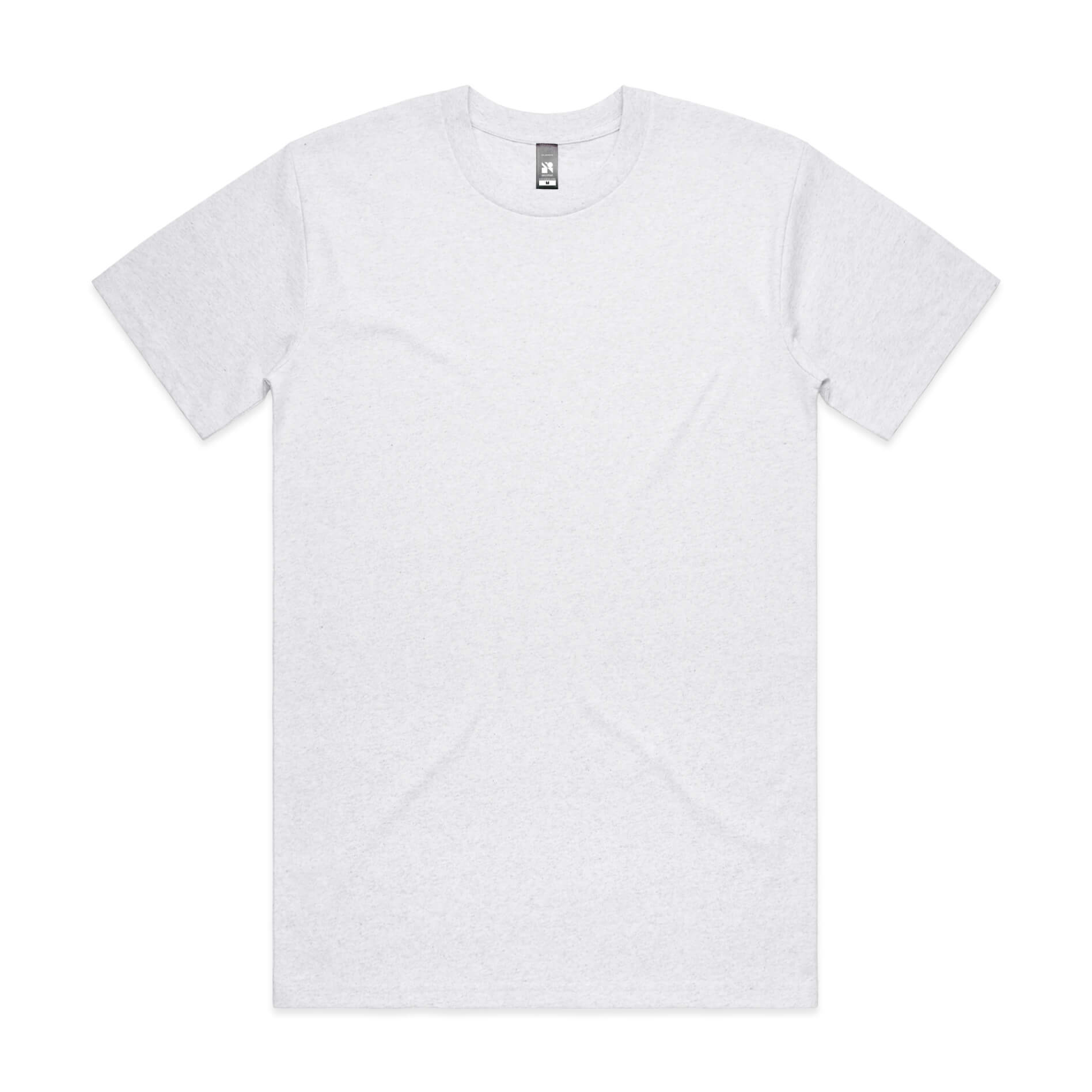 AS Colour Men's Classic Tee in White Heather