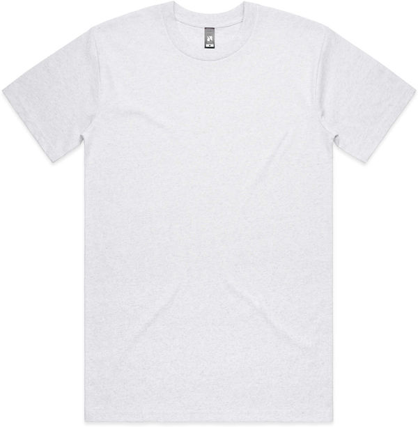 Am image of a Custom AS Colour Men's Classic Tee in White Heather!