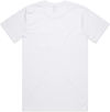 Am image of a Custom AS Colour Men's Classic Pocket Tee in White!