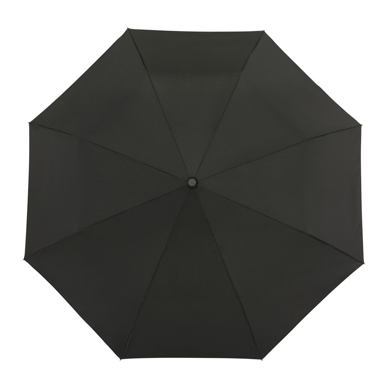 42" Recycled Folding Auto Open Umbrella in Black