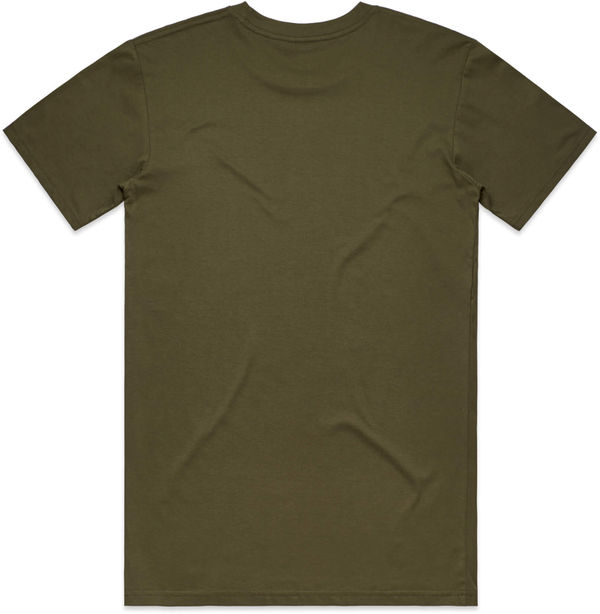 Am image of a Custom AS Colour Men's Basic Tee in Army!