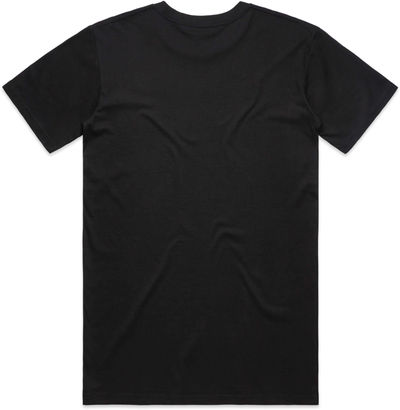 Am image of a Custom AS Colour Men's Basic Tee in Black!