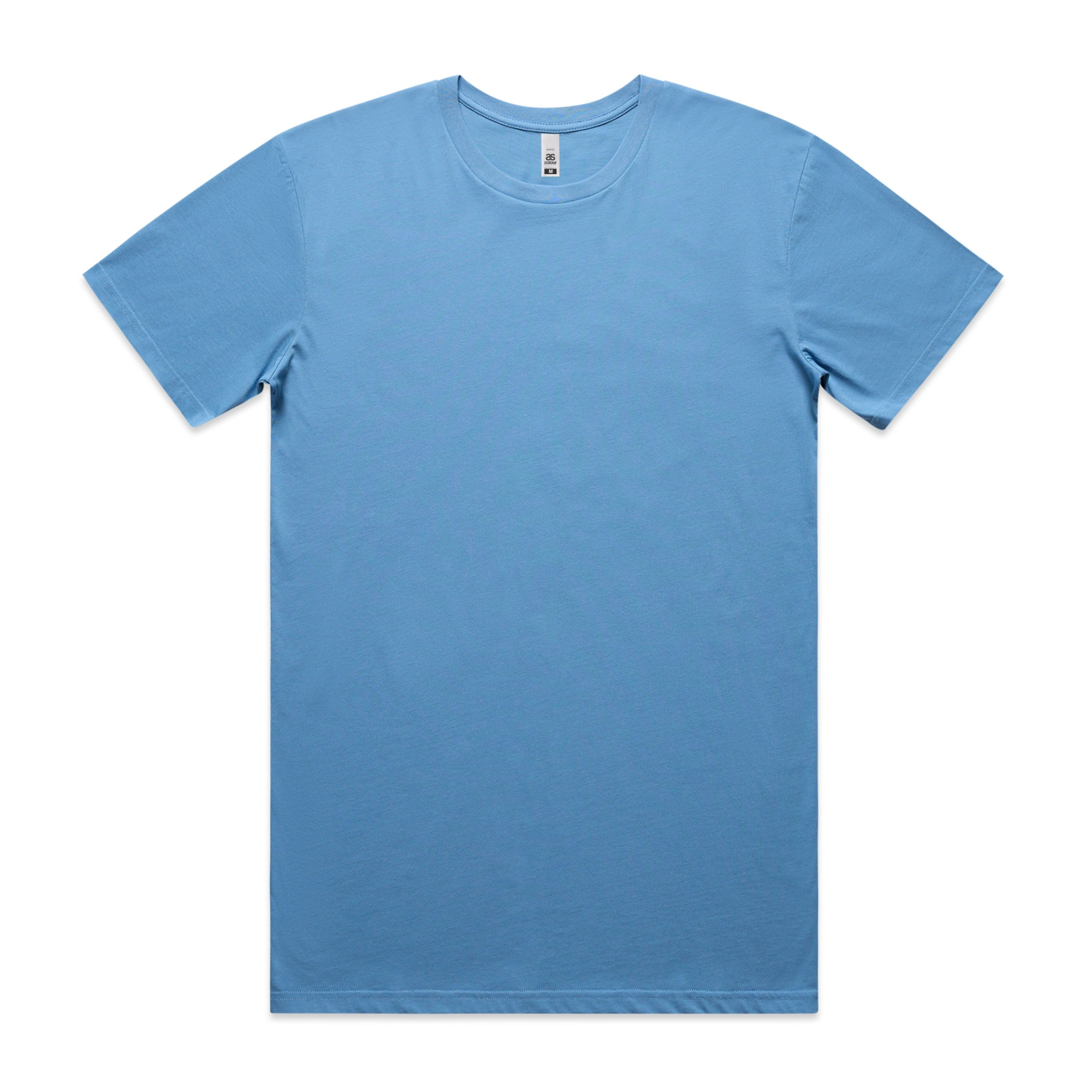 AS Colour Men's Basic Tee in Carolina Blue